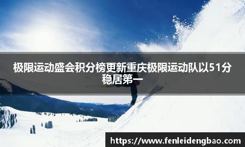 极限运动盛会积分榜更新重庆极限运动队以51分稳居第一